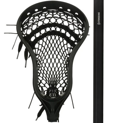 StringKing Complete 2 Senior Defense Lacrosse Stick Strung with Type 3 Mesh – A 380 Defensive Shaft