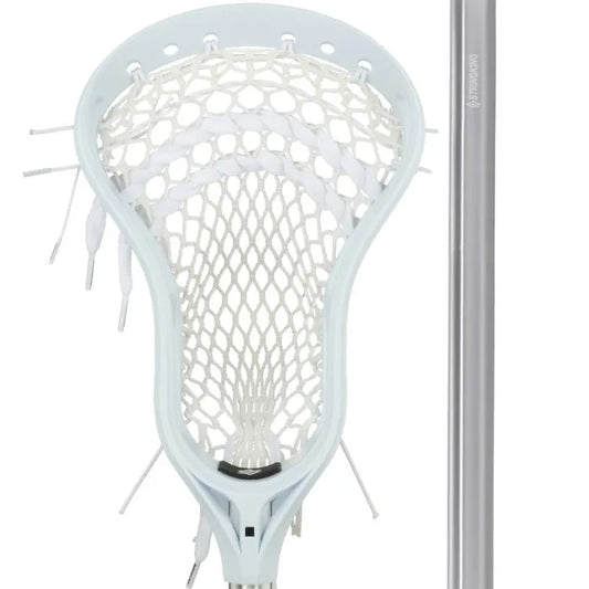 StringKing Complete 2 Senior Defense Lacrosse Stick Strung with Type 3 Mesh – A 380 Defensive Shaft