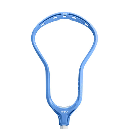 STX Hyper Power lacrosse head in Carolina Blue - front view