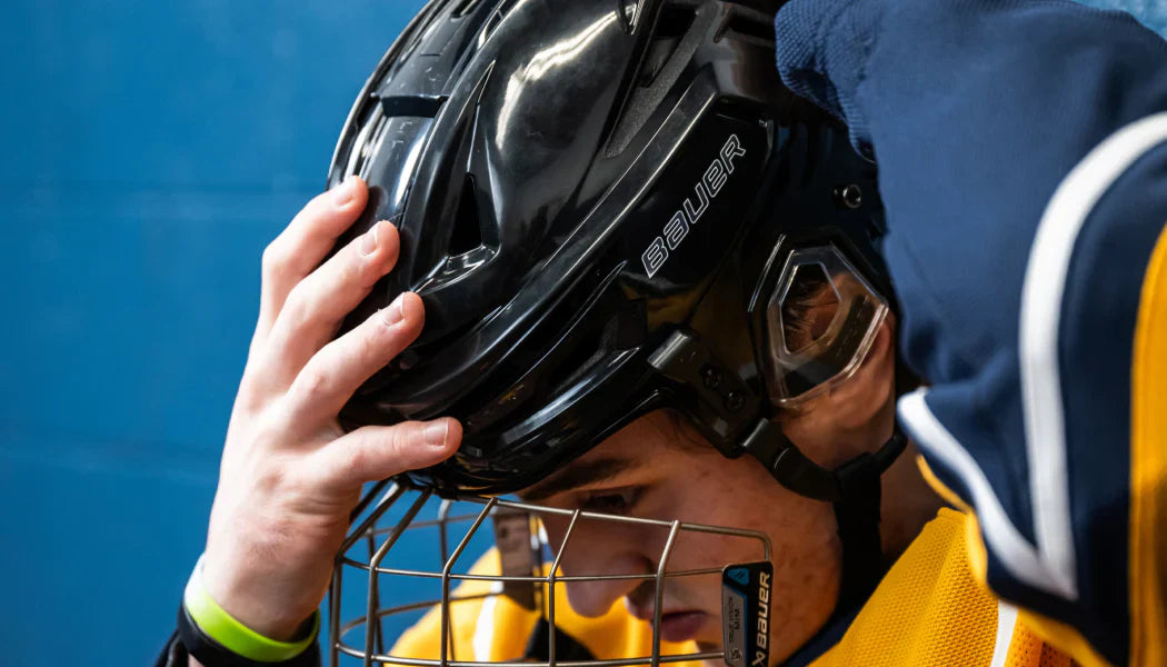 Bauer RE-AKT 155 Hockey Helmet – technology callout block 2 – Sanderson Lacrosse