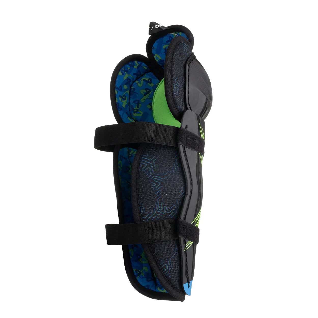 Bauer X Hockey Shin Guard Youth – three-quarter rear view – Sanderson Lacrosse