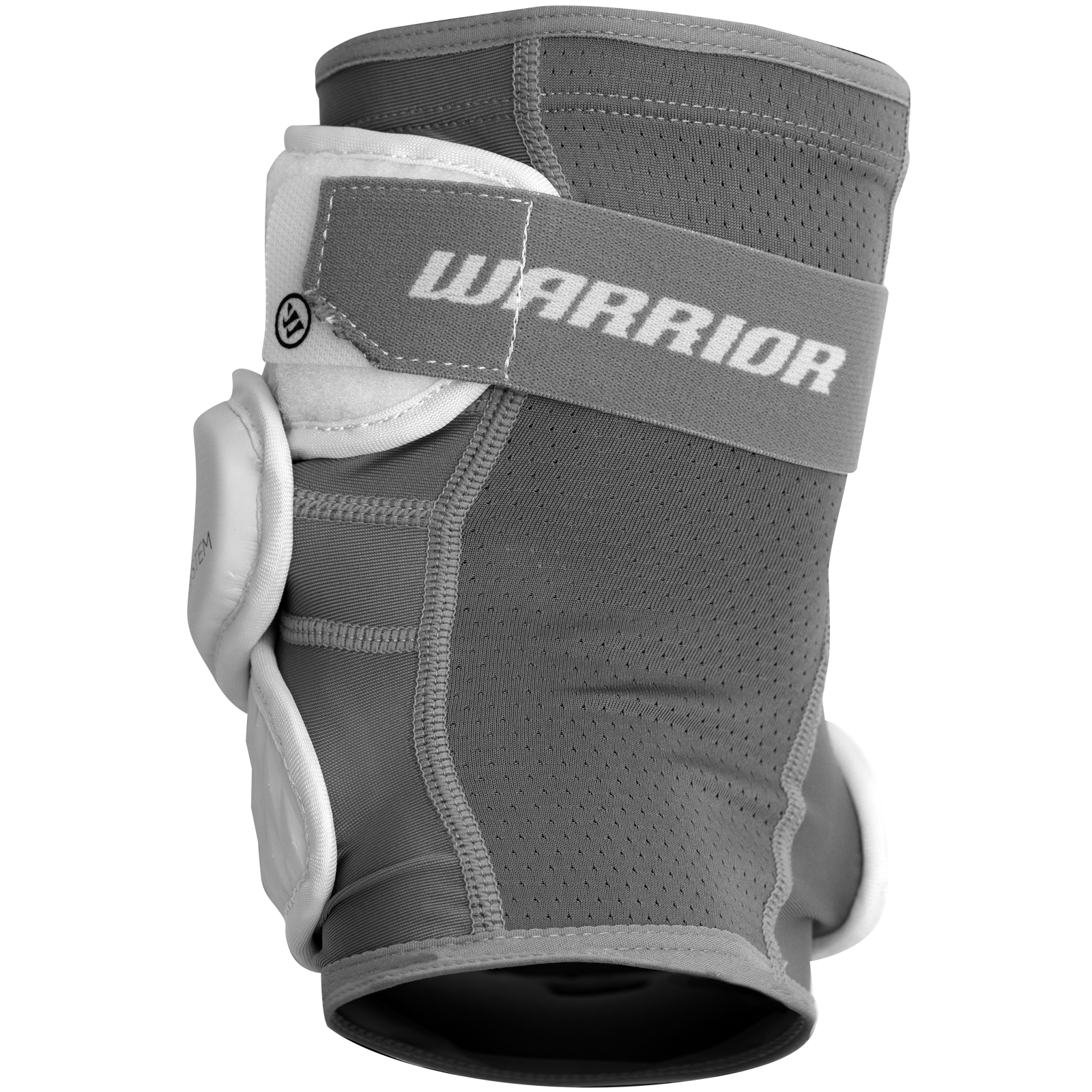 Warrior EVO V lacrosse elbow pad with BoneSystem protection, front view