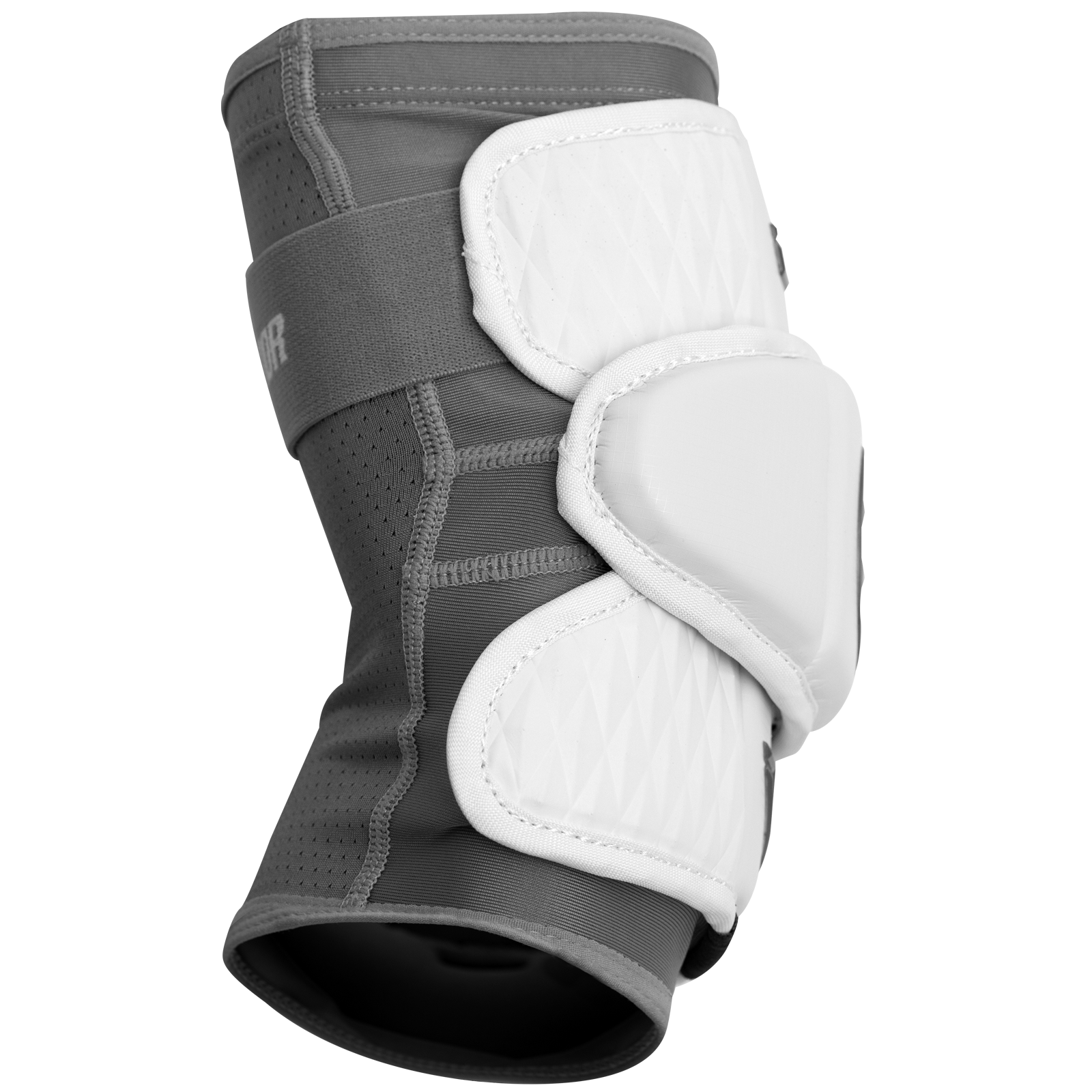 Adjustable strap system on the Warrior EVO V elbow pad