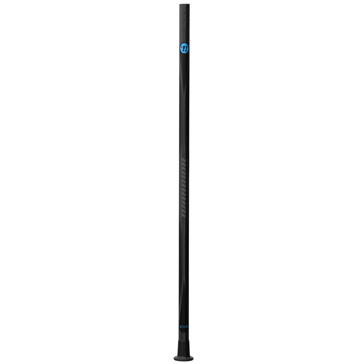 Warrior Fatboy Evo QX3 Lacrosse Shaft in Black – reverse side view – Sanderson Lacrosse