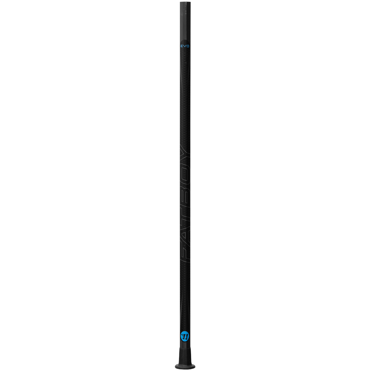 Warrior Fatboy Evo QX3 Lacrosse Shaft in Black – side view – Sanderson Lacrosse