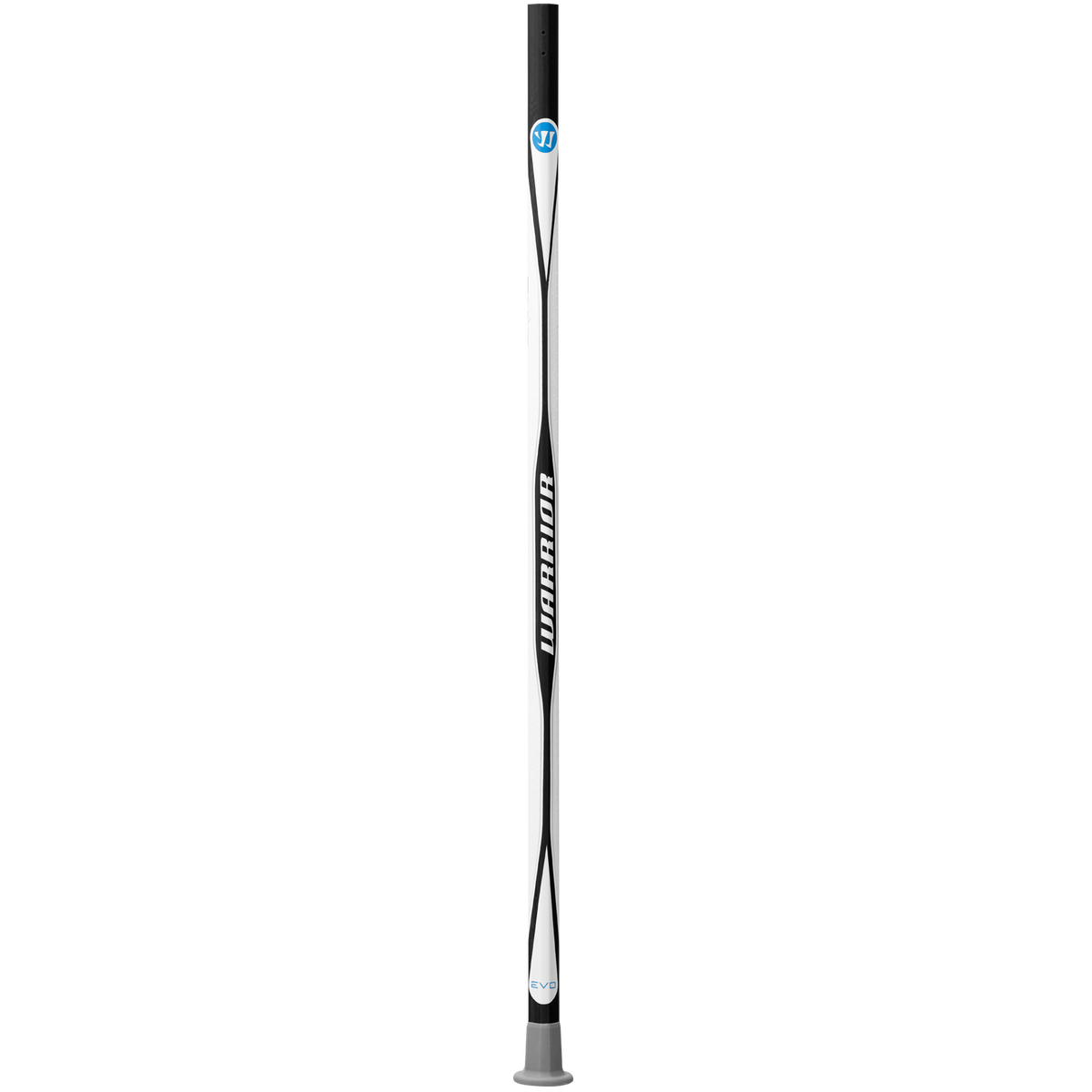 Warrior Fatboy Evo QX3 Lacrosse Shaft in White – reverse side view – Sanderson Lacrosse